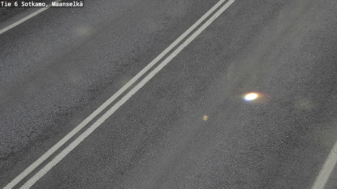 Weather Camera Image Väg 6 Sotkamo, Maanselkä, Sotkamo, Kainuu