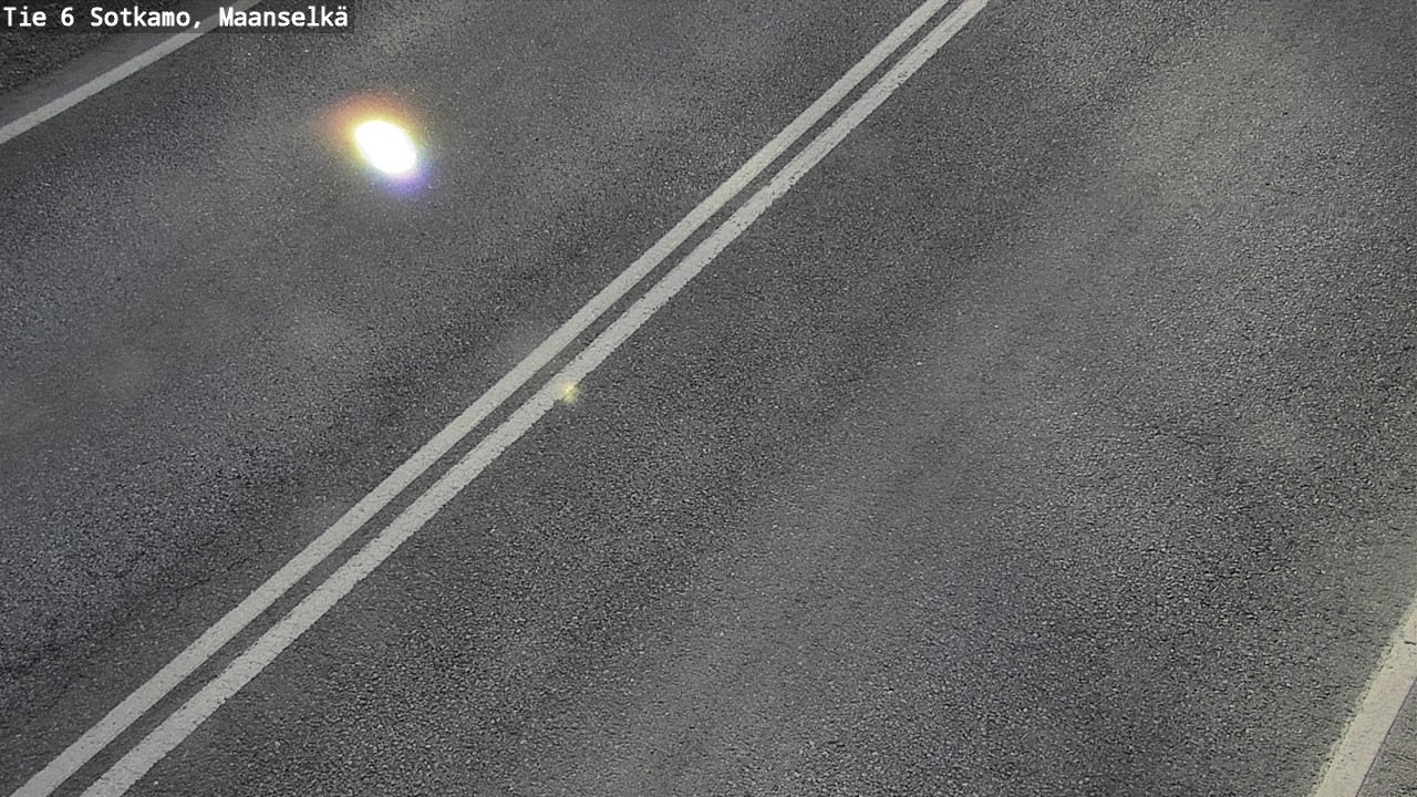Weather Camera Image Väg 6 Sotkamo, Maanselkä, Sotkamo, Kainuu