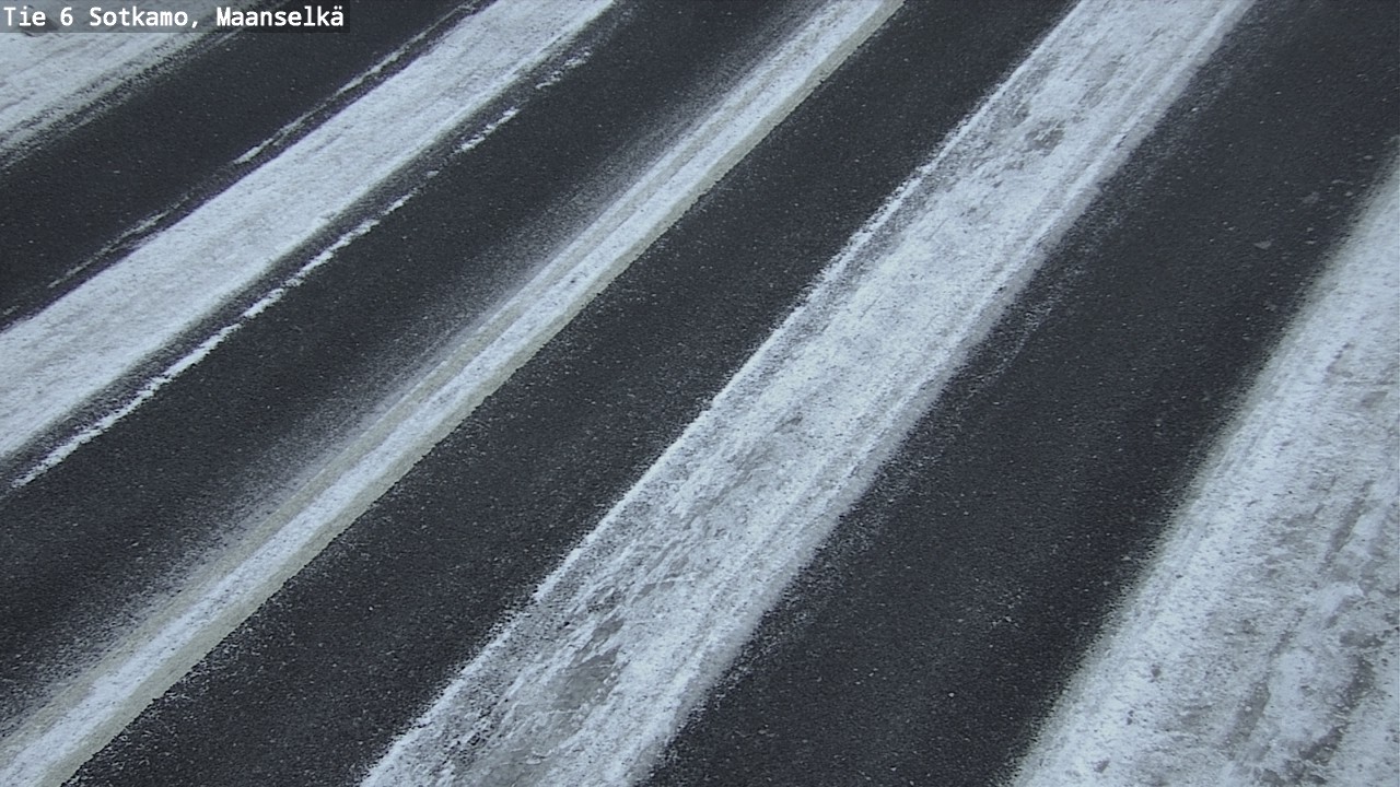 Weather Camera Image Väg 6 Sotkamo, Maanselkä, Sotkamo, Kainuu