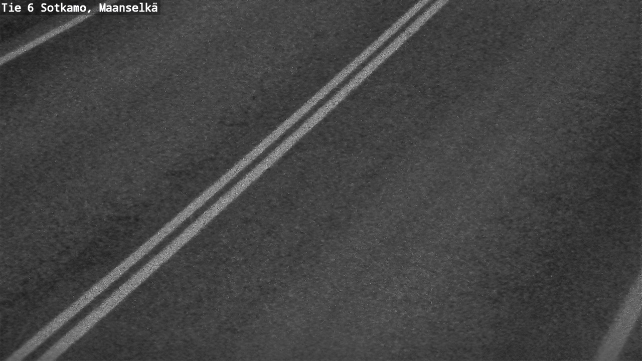 Weather Camera Image Väg 6 Sotkamo, Maanselkä, Sotkamo, Kainuu