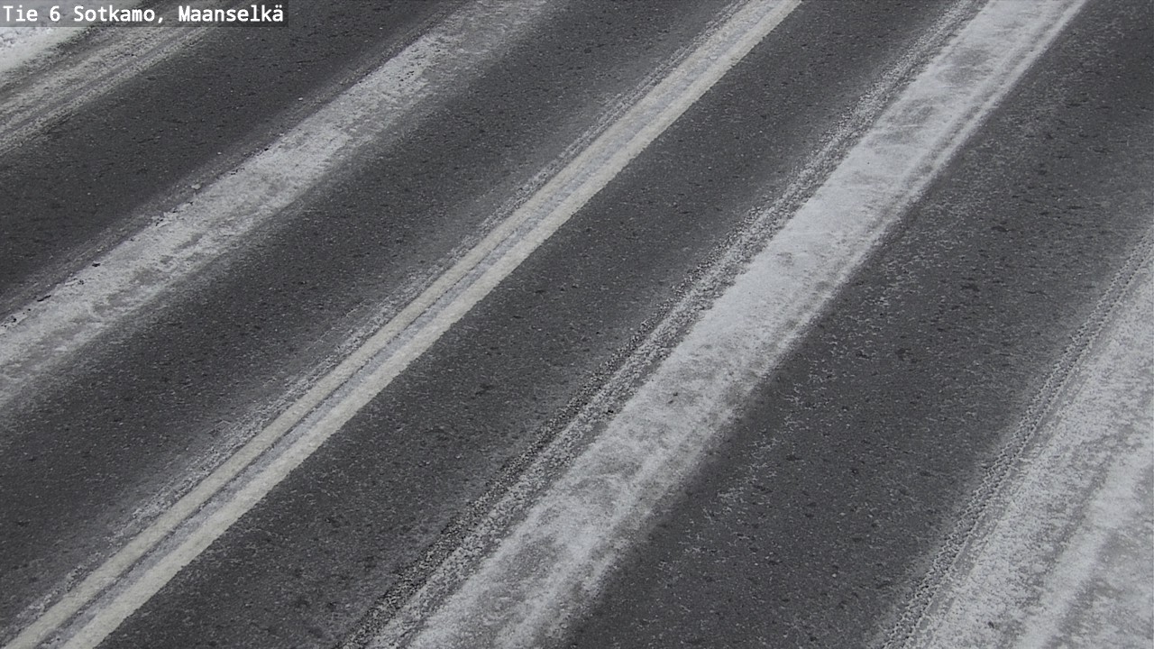 Weather Camera Image Väg 6 Sotkamo, Maanselkä, Sotkamo, Kainuu