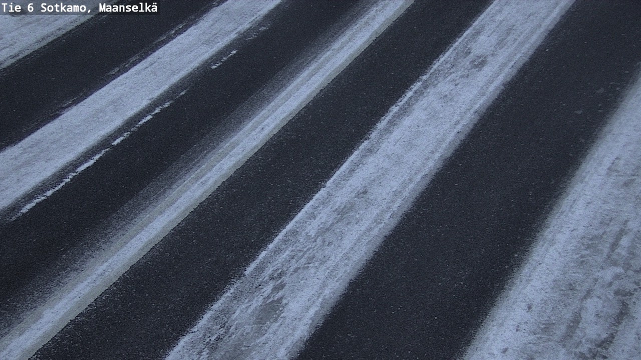 Weather Camera Image Väg 6 Sotkamo, Maanselkä, Sotkamo, Kainuu