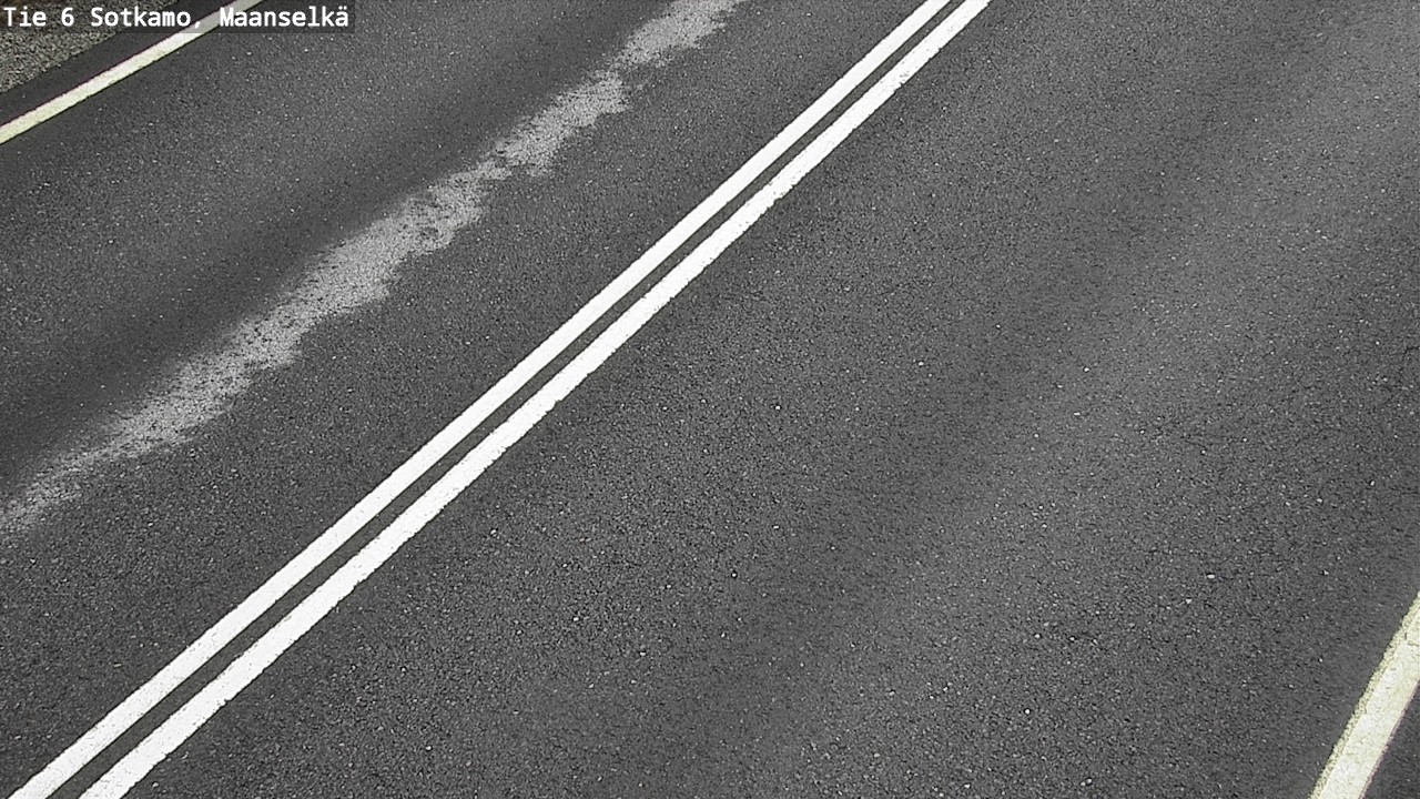 Weather Camera Image Väg 6 Sotkamo, Maanselkä, Sotkamo, Kainuu