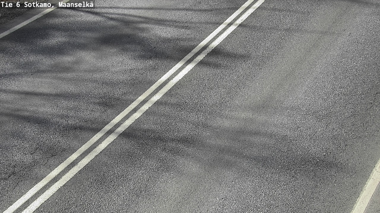 Weather Camera Image Väg 6 Sotkamo, Maanselkä, Sotkamo, Kainuu