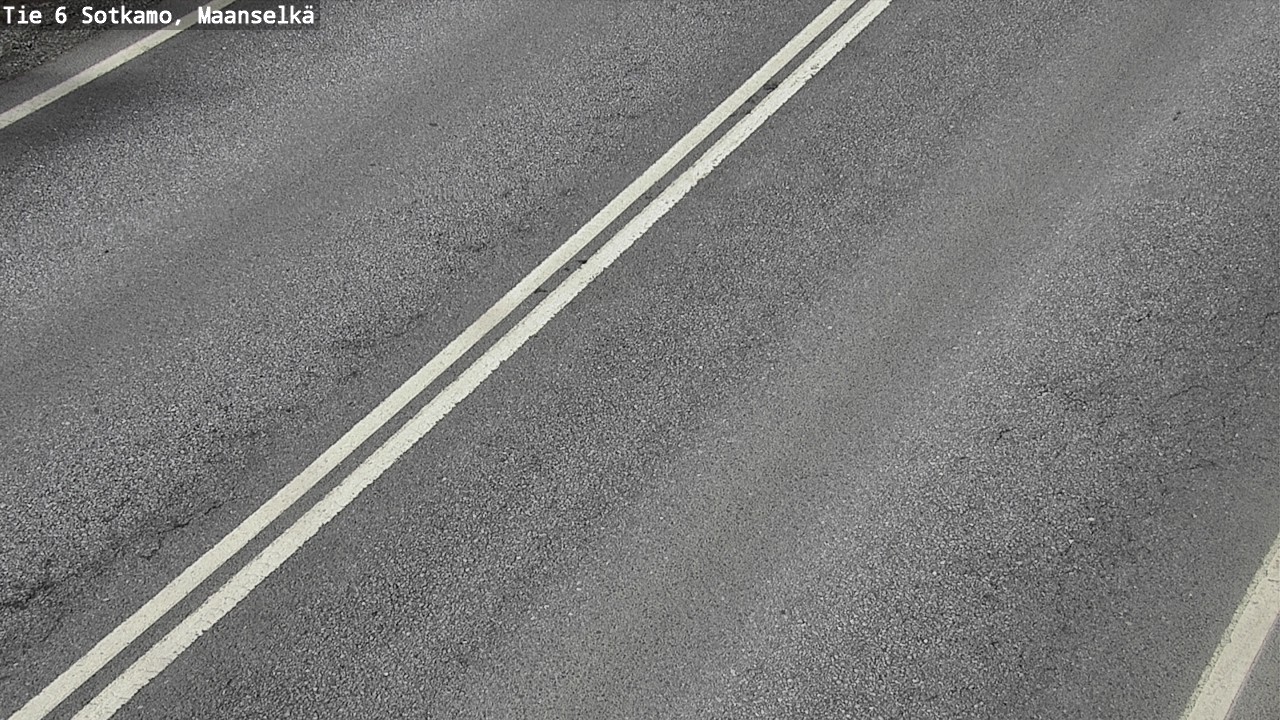 Weather Camera Image Väg 6 Sotkamo, Maanselkä, Sotkamo, Kainuu