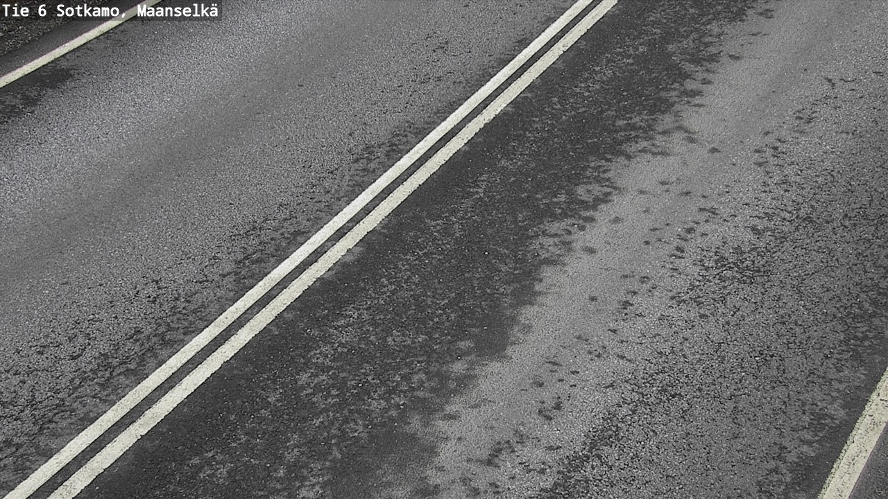 Weather Camera Image Väg 6 Sotkamo, Maanselkä, Sotkamo, Kainuu