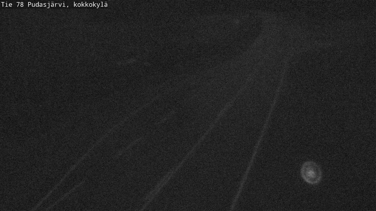 Weather Camera Image Road 78 Pudasjärvi, Kokkokylä, Pudasjärvi, Pohjois-Pohjanmaa