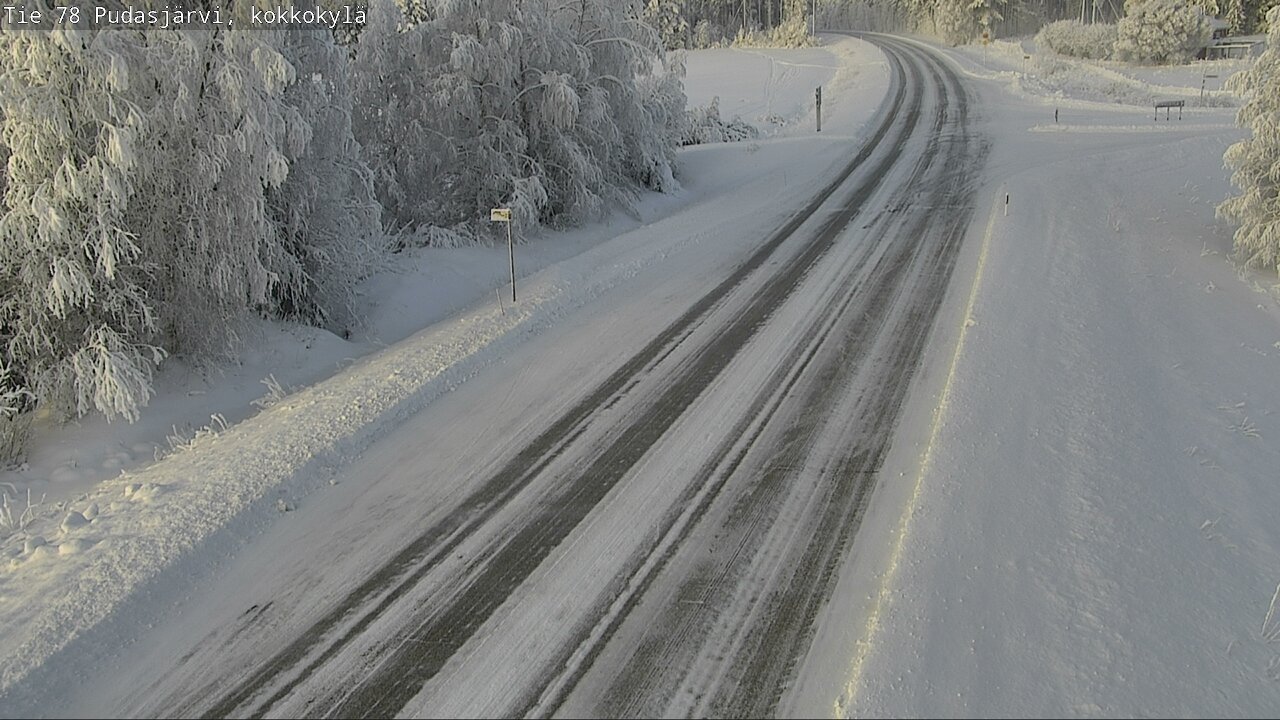 Kelikamerat Kuva Tie 78 Pudasjärvi, Kokkokylä, Pudasjärvi, Pohjois-Pohjanmaa