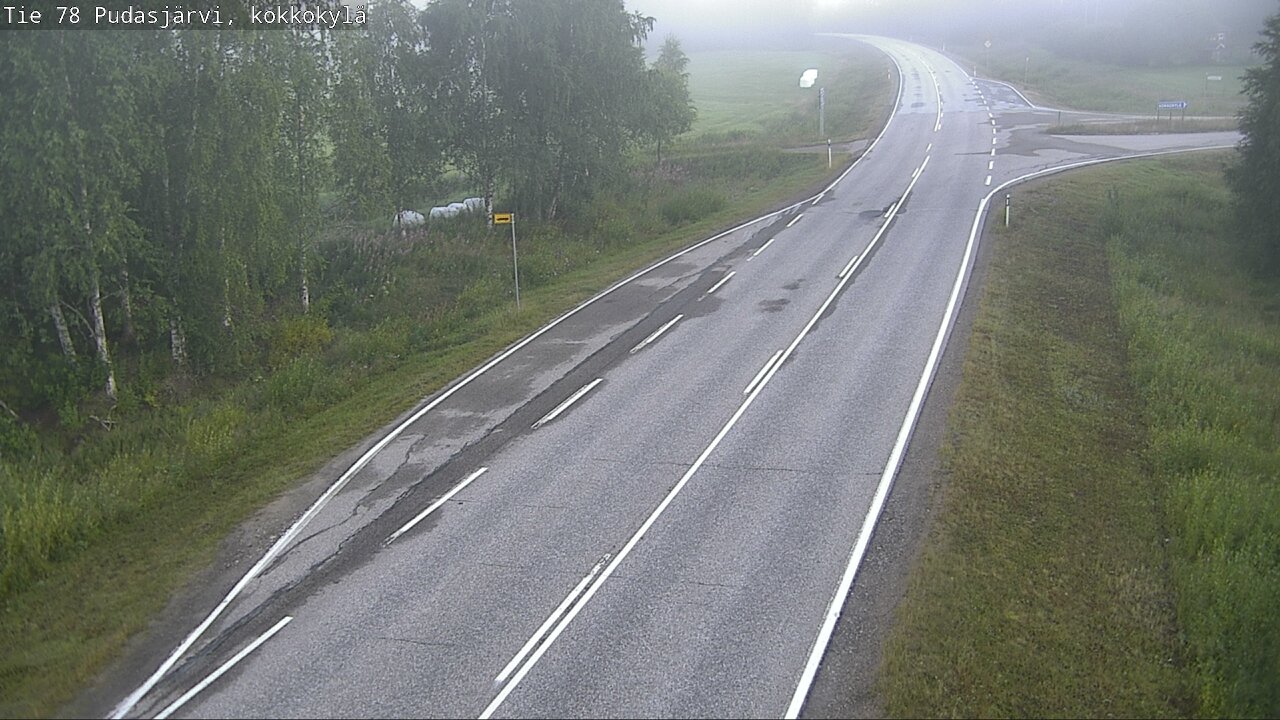 Kelikamerat Kuva Tie 78 Pudasjärvi, Kokkokylä, Pudasjärvi, Pohjois-Pohjanmaa