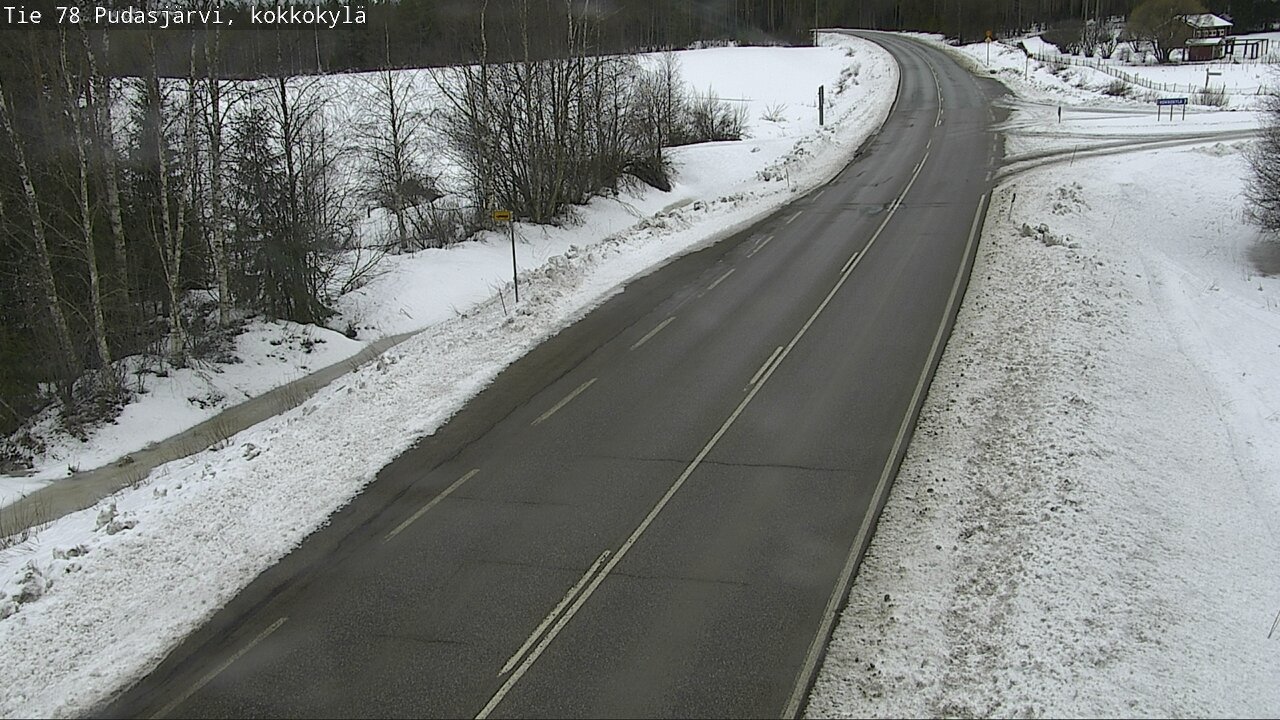 Kelikamerat Kuva Tie 78 Pudasjärvi, Kokkokylä, Pudasjärvi, Pohjois-Pohjanmaa