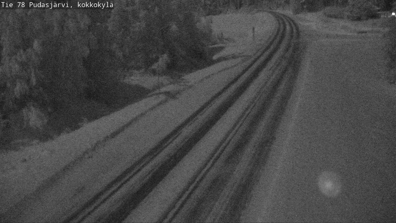 Kelikamerat Kuva Tie 78 Pudasjärvi, Kokkokylä, Pudasjärvi, Pohjois-Pohjanmaa