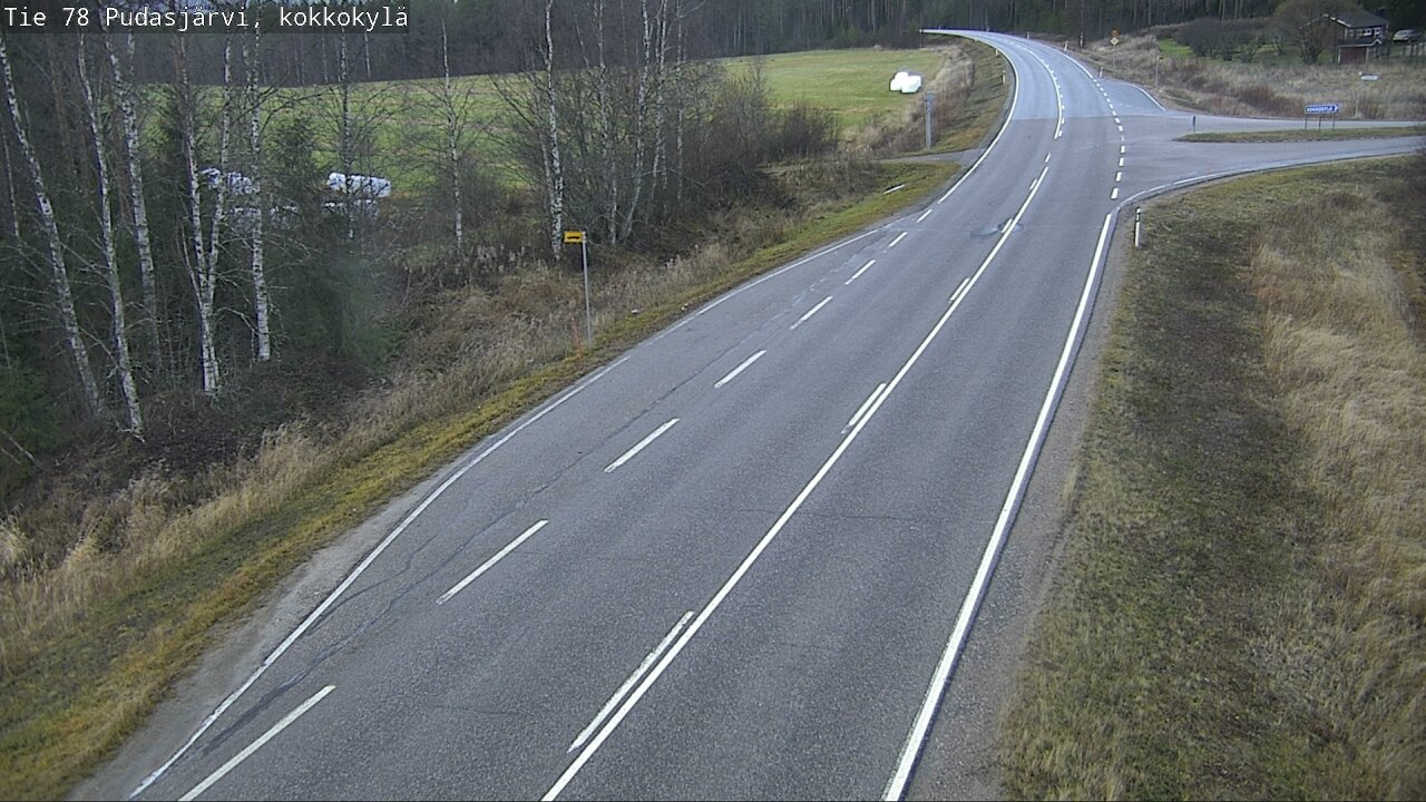 Kelikamerat Kuva Tie 78 Pudasjärvi, Kokkokylä, Pudasjärvi, Pohjois-Pohjanmaa