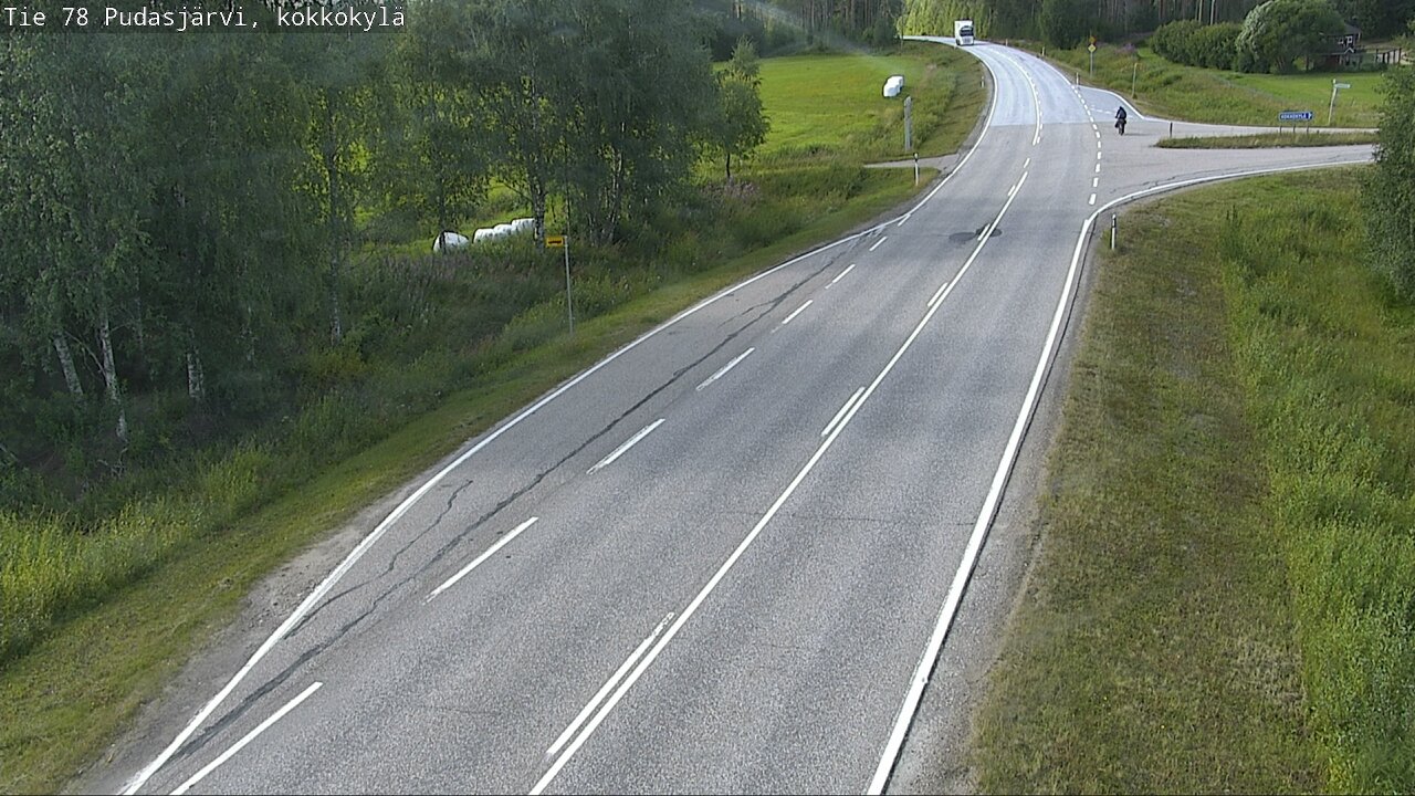 Kelikamerat Kuva Tie 78 Pudasjärvi, Kokkokylä, Pudasjärvi, Pohjois-Pohjanmaa