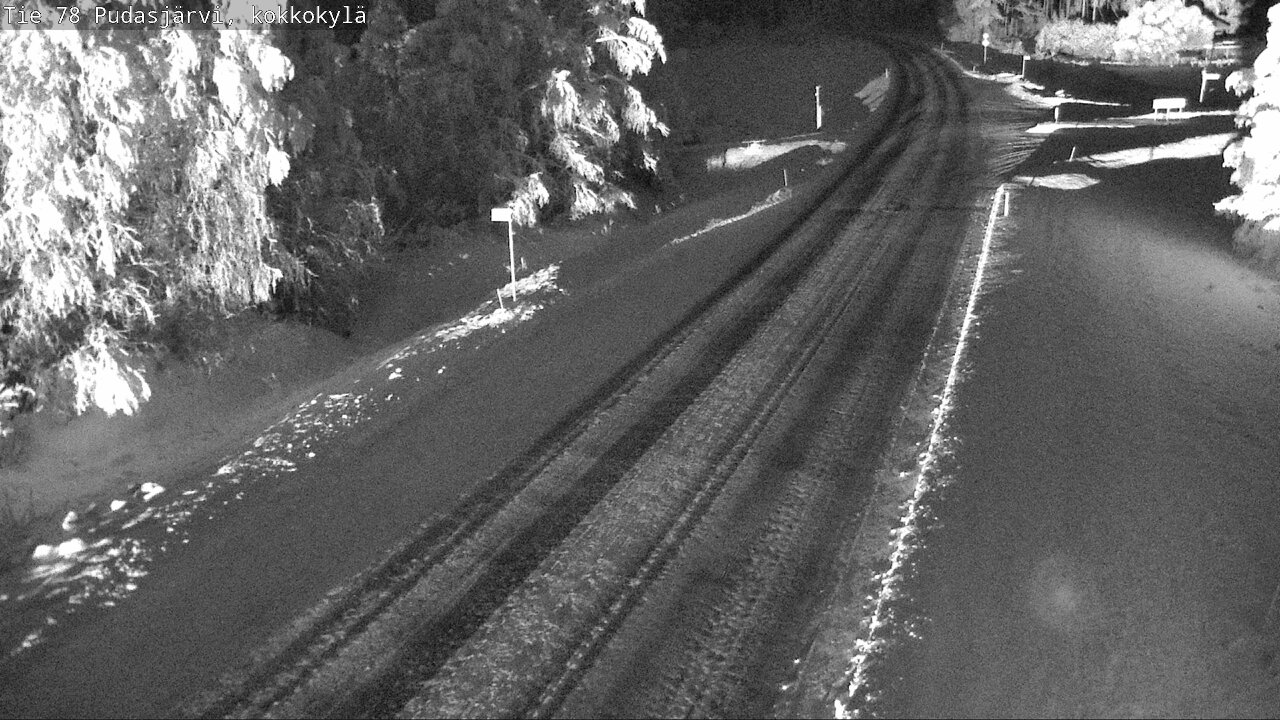 Kelikamerat Kuva Tie 78 Pudasjärvi, Kokkokylä, Pudasjärvi, Pohjois-Pohjanmaa
