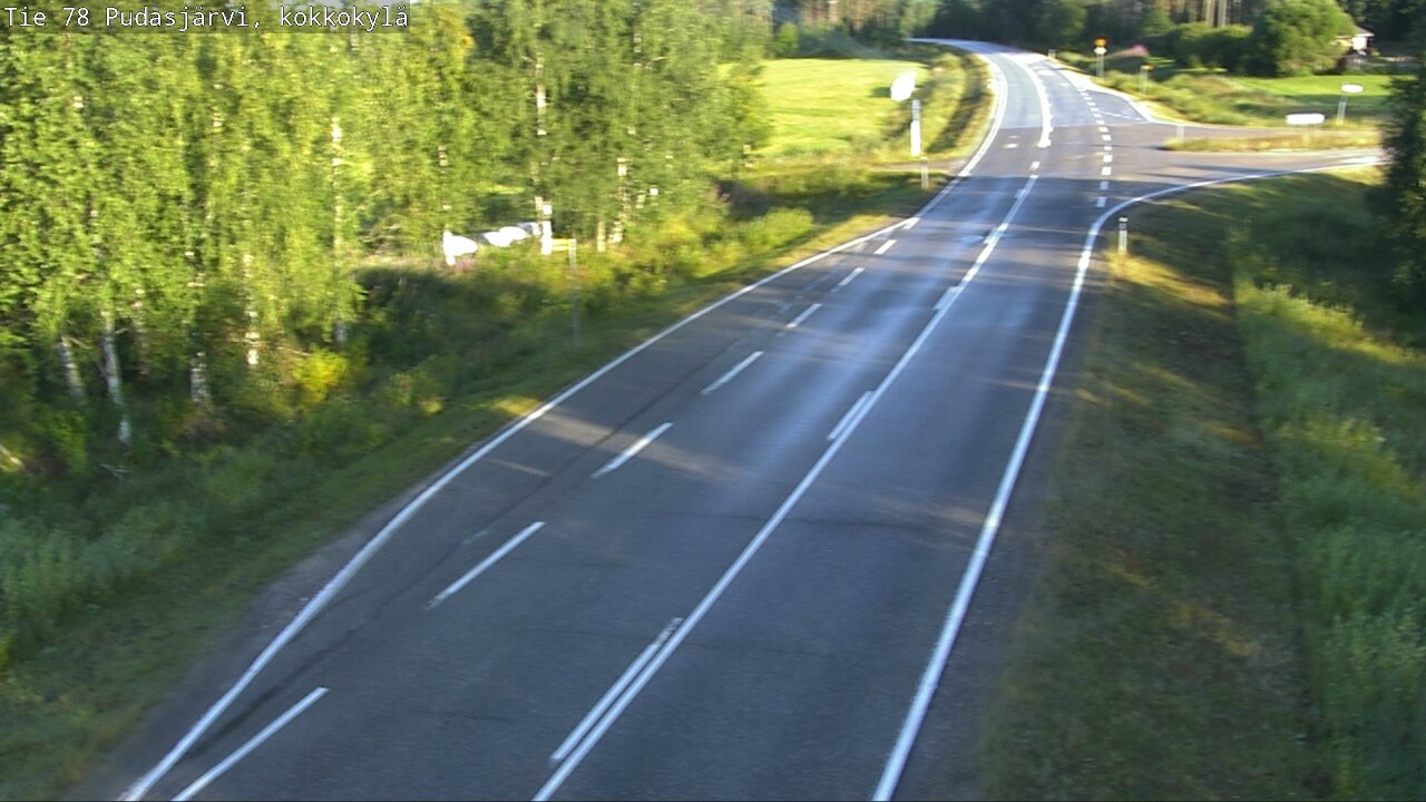 Kelikamerat Kuva Tie 78 Pudasjärvi, Kokkokylä, Pudasjärvi, Pohjois-Pohjanmaa