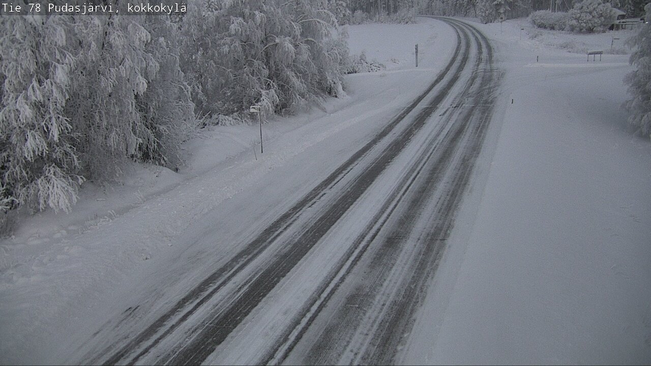 Kelikamerat Kuva Tie 78 Pudasjärvi, Kokkokylä, Pudasjärvi, Pohjois-Pohjanmaa