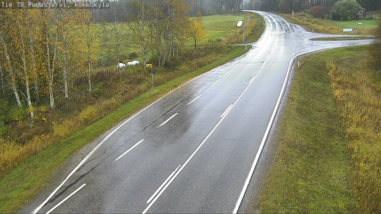 Kelikamerat Kuva Tie 78 Pudasjärvi, Kokkokylä, Pudasjärvi, Pohjois-Pohjanmaa
