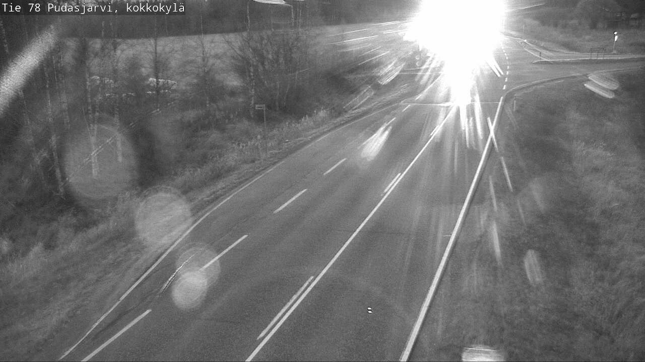 Kelikamerat Kuva Tie 78 Pudasjärvi, Kokkokylä, Pudasjärvi, Pohjois-Pohjanmaa