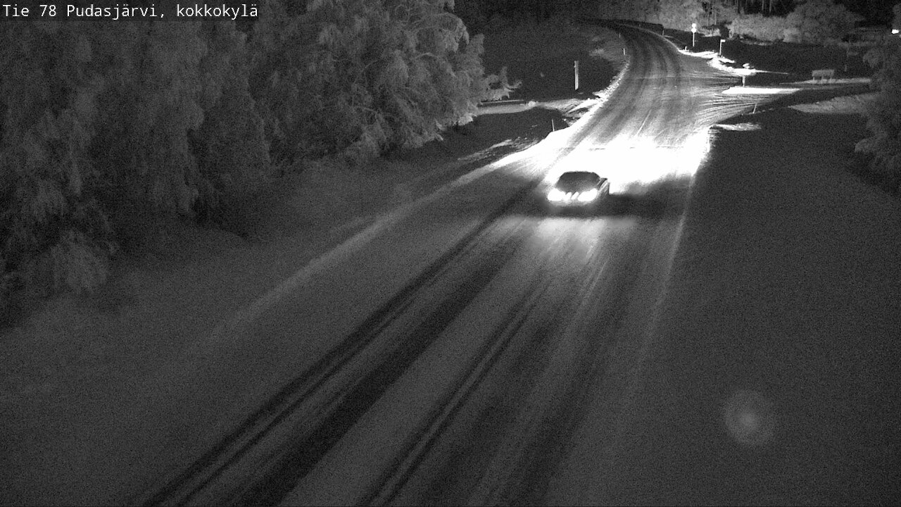 Kelikamerat Kuva Tie 78 Pudasjärvi, Kokkokylä, Pudasjärvi, Pohjois-Pohjanmaa
