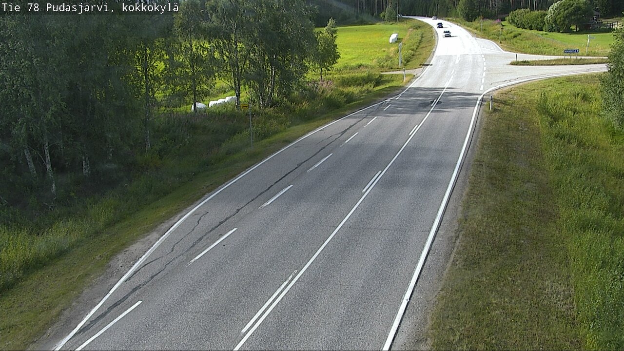 Kelikamerat Kuva Tie 78 Pudasjärvi, Kokkokylä, Pudasjärvi, Pohjois-Pohjanmaa