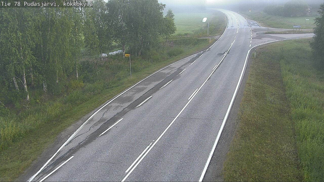 Kelikamerat Kuva Tie 78 Pudasjärvi, Kokkokylä, Pudasjärvi, Pohjois-Pohjanmaa