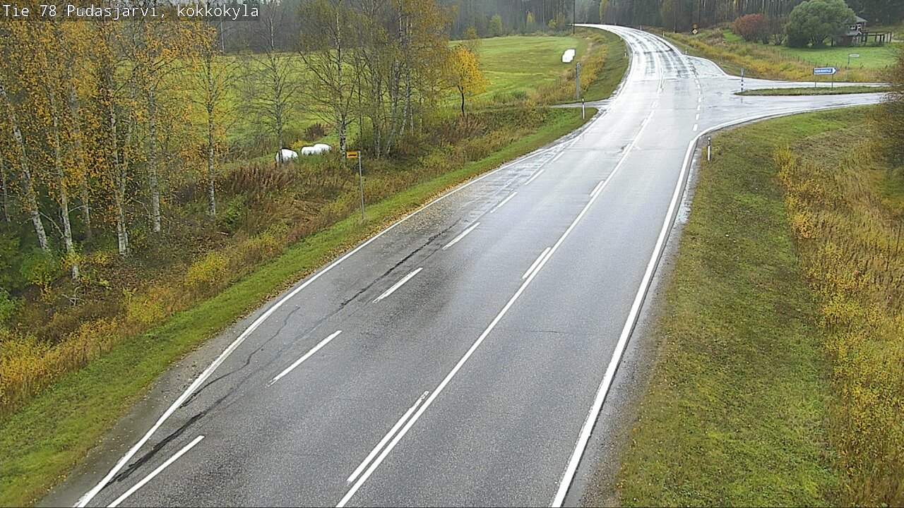Kelikamerat Kuva Tie 78 Pudasjärvi, Kokkokylä, Pudasjärvi, Pohjois-Pohjanmaa