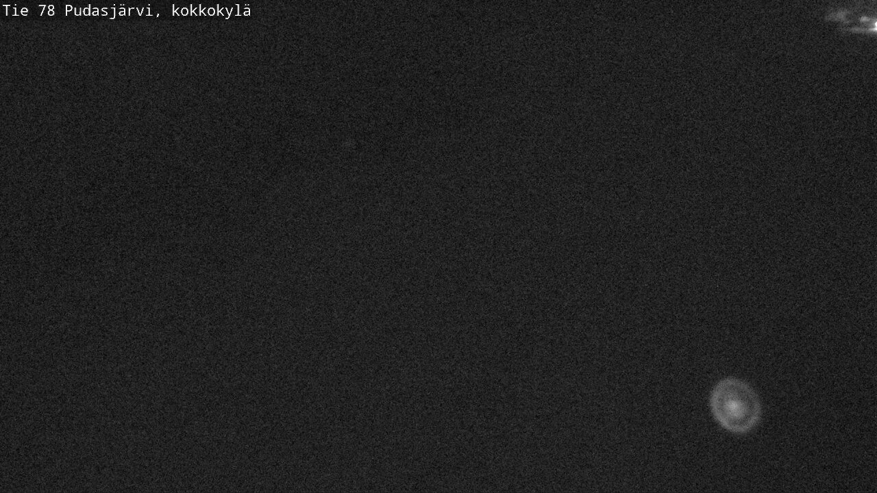 Weather Camera Image Väg 78 Pudasjärvi, Kokkokylä, Pudasjärvi, Pohjois-Pohjanmaa