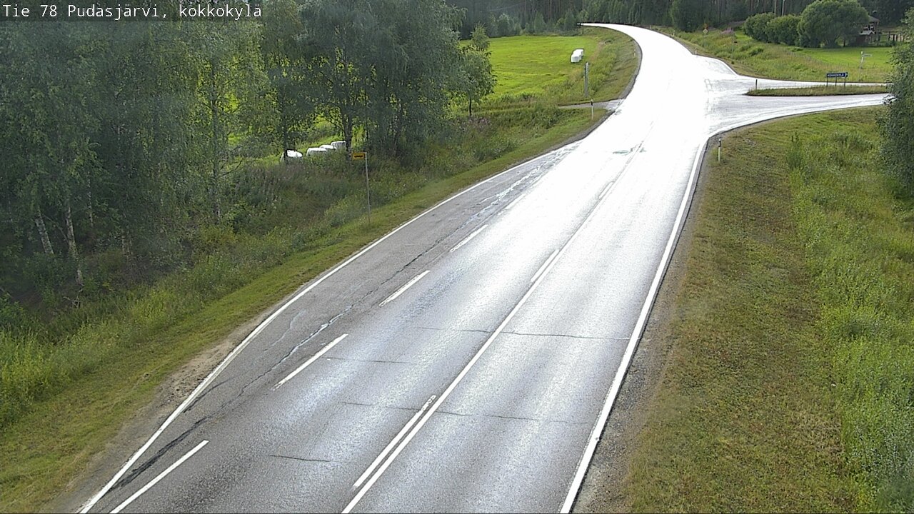 Kelikamerat Kuva Tie 78 Pudasjärvi, Kokkokylä, Pudasjärvi, Pohjois-Pohjanmaa