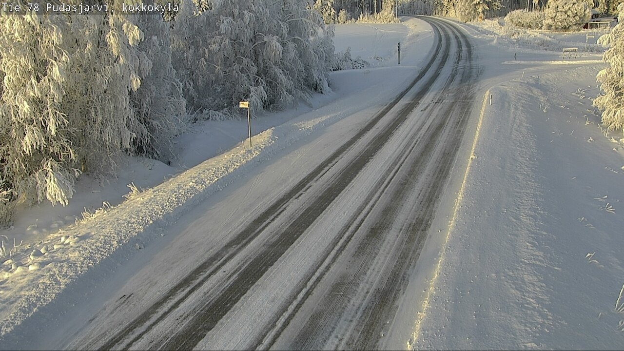 Kelikamerat Kuva Tie 78 Pudasjärvi, Kokkokylä, Pudasjärvi, Pohjois-Pohjanmaa