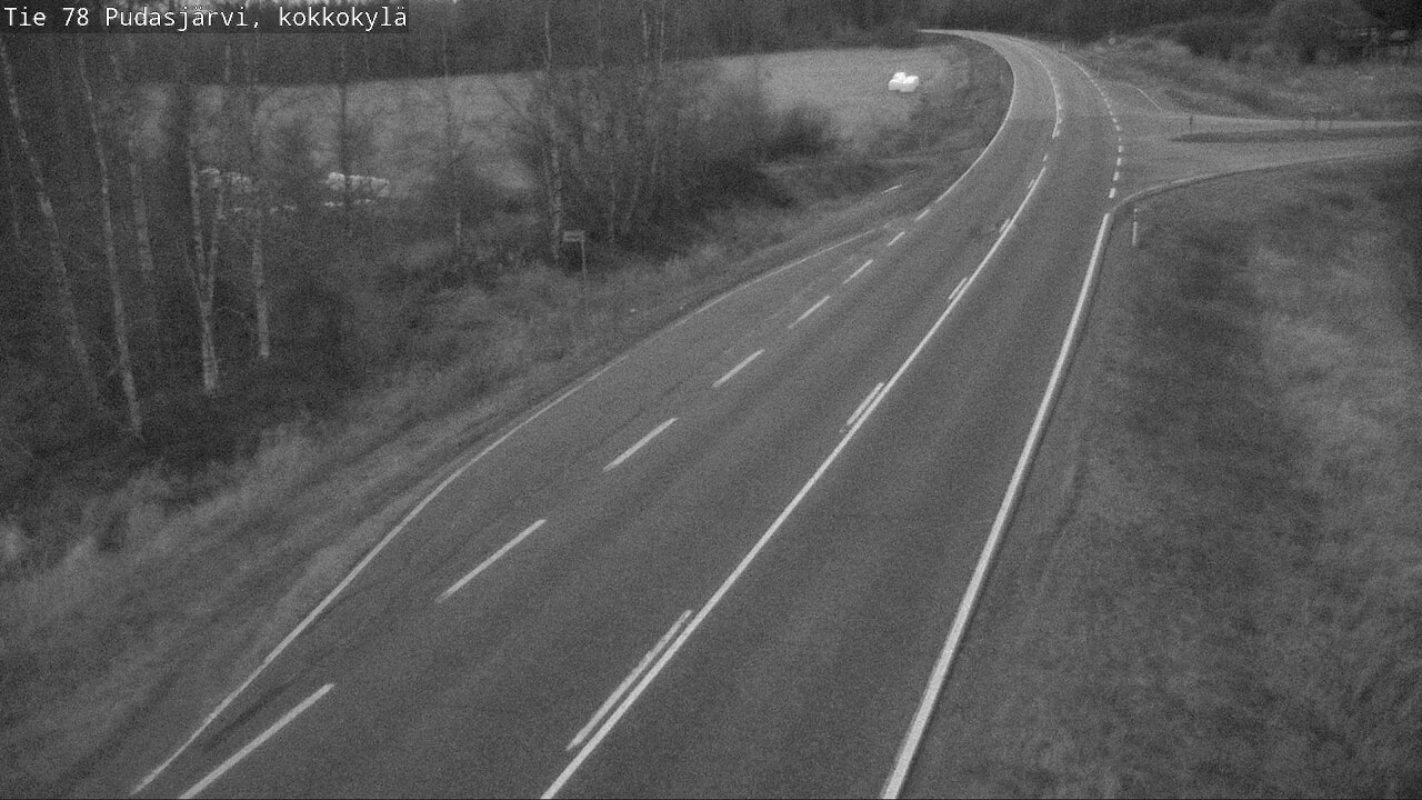 Kelikamerat Kuva Tie 78 Pudasjärvi, Kokkokylä, Pudasjärvi, Pohjois-Pohjanmaa