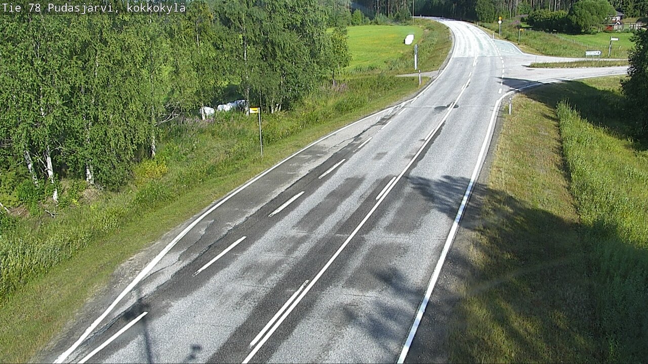 Kelikamerat Kuva Tie 78 Pudasjärvi, Kokkokylä, Pudasjärvi, Pohjois-Pohjanmaa