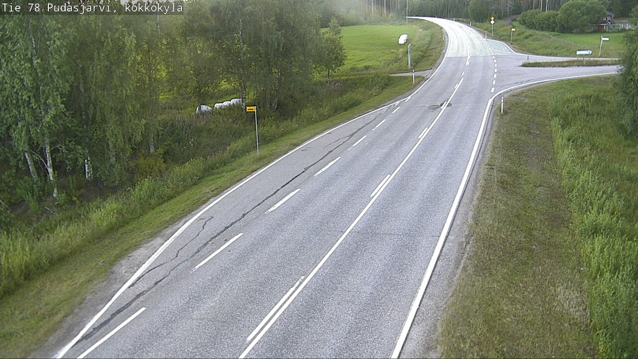 Kelikamerat Kuva Tie 78 Pudasjärvi, Kokkokylä, Pudasjärvi, Pohjois-Pohjanmaa