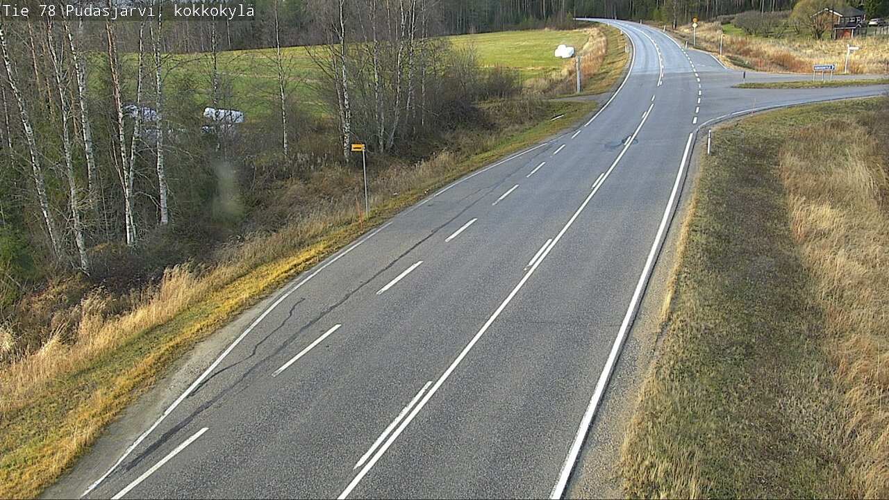 Kelikamerat Kuva Tie 78 Pudasjärvi, Kokkokylä, Pudasjärvi, Pohjois-Pohjanmaa