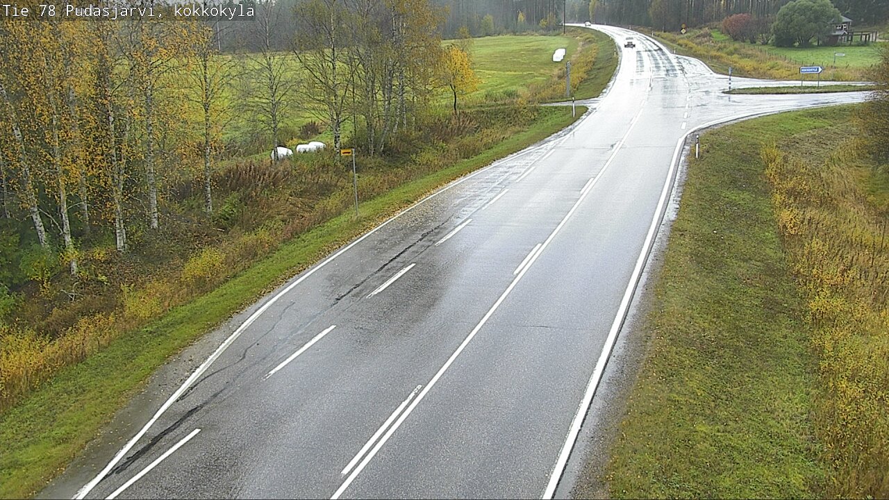 Kelikamerat Kuva Tie 78 Pudasjärvi, Kokkokylä, Pudasjärvi, Pohjois-Pohjanmaa