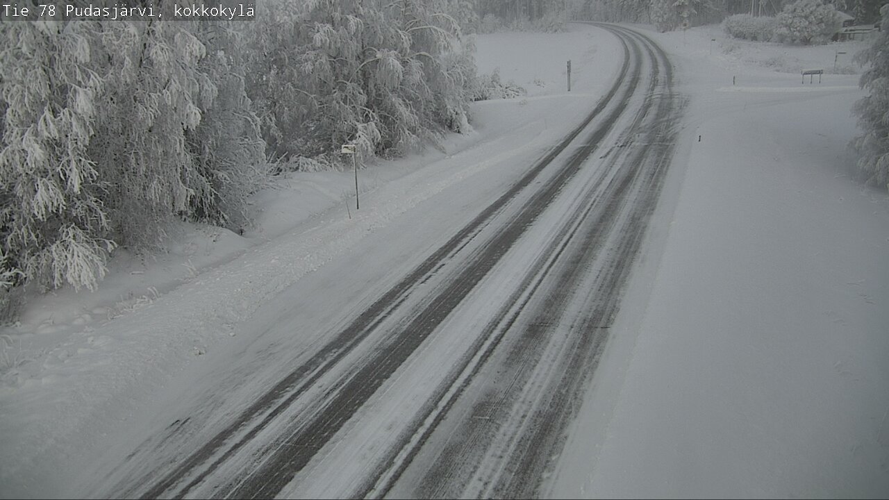 Kelikamerat Kuva Tie 78 Pudasjärvi, Kokkokylä, Pudasjärvi, Pohjois-Pohjanmaa