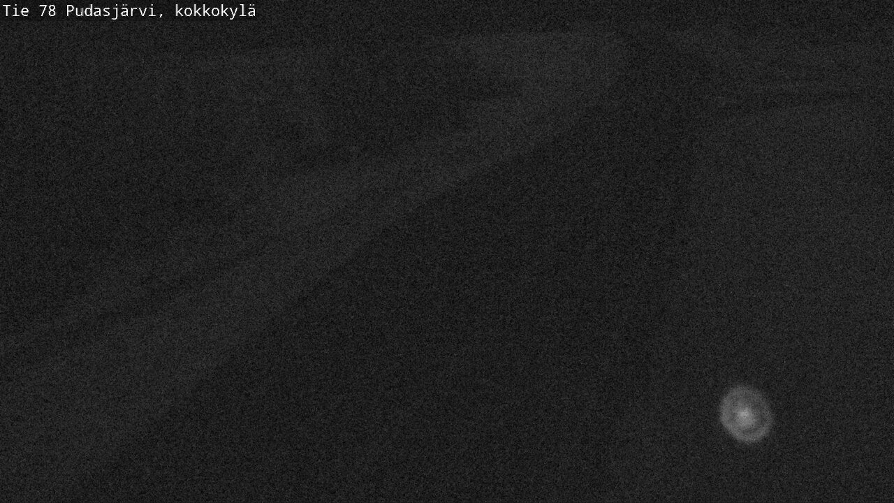 Weather Camera Image Road 78 Pudasjärvi, Kokkokylä, Pudasjärvi, Pohjois-Pohjanmaa