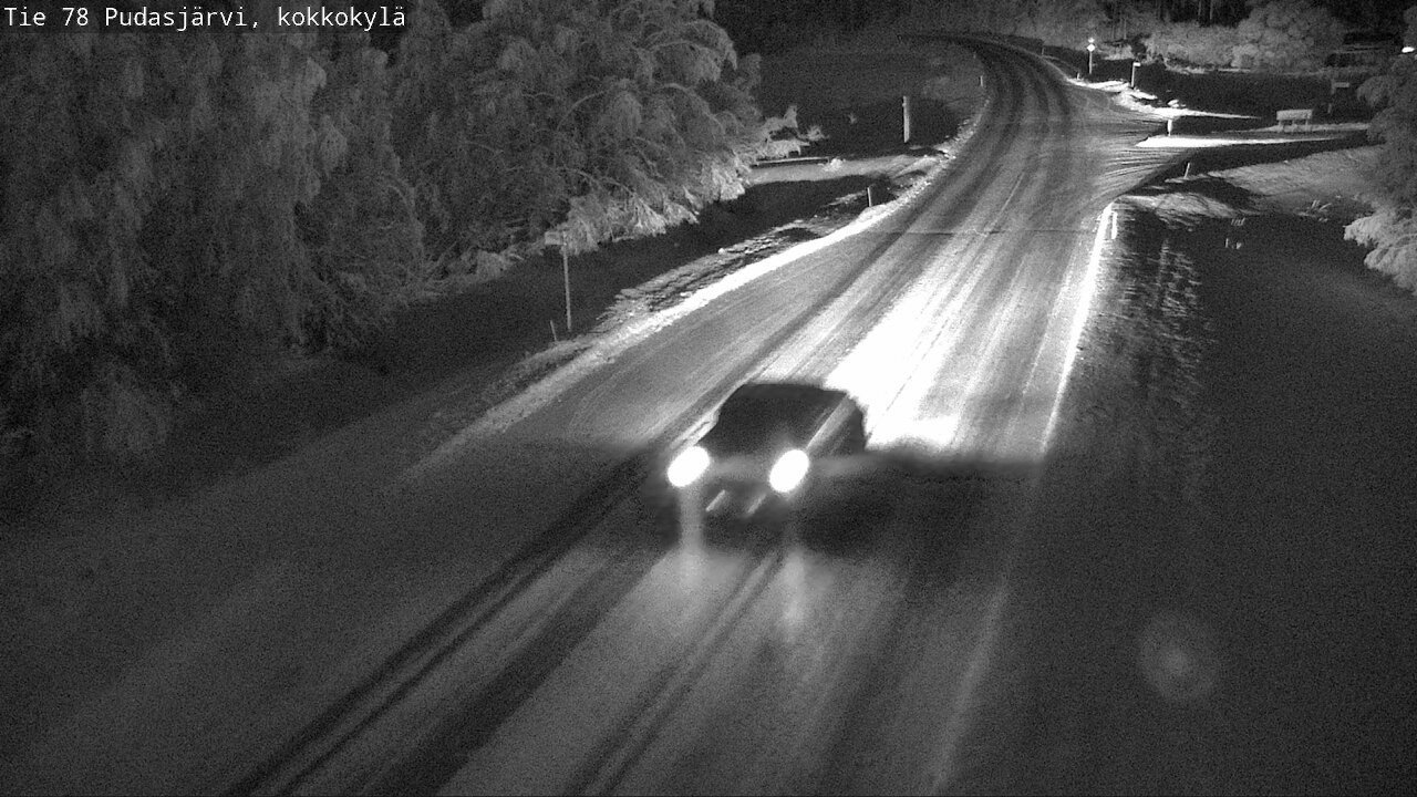 Kelikamerat Kuva Tie 78 Pudasjärvi, Kokkokylä, Pudasjärvi, Pohjois-Pohjanmaa