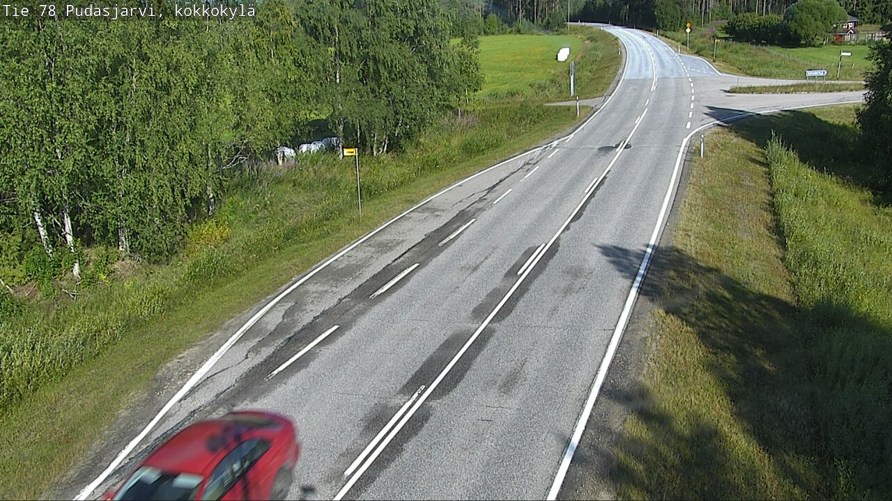 Kelikamerat Kuva Tie 78 Pudasjärvi, Kokkokylä, Pudasjärvi, Pohjois-Pohjanmaa