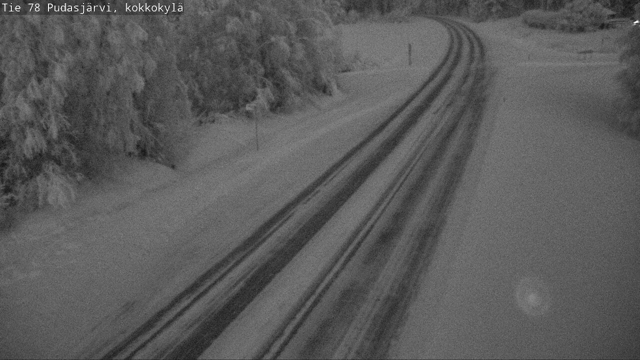 Kelikamerat Kuva Tie 78 Pudasjärvi, Kokkokylä, Pudasjärvi, Pohjois-Pohjanmaa