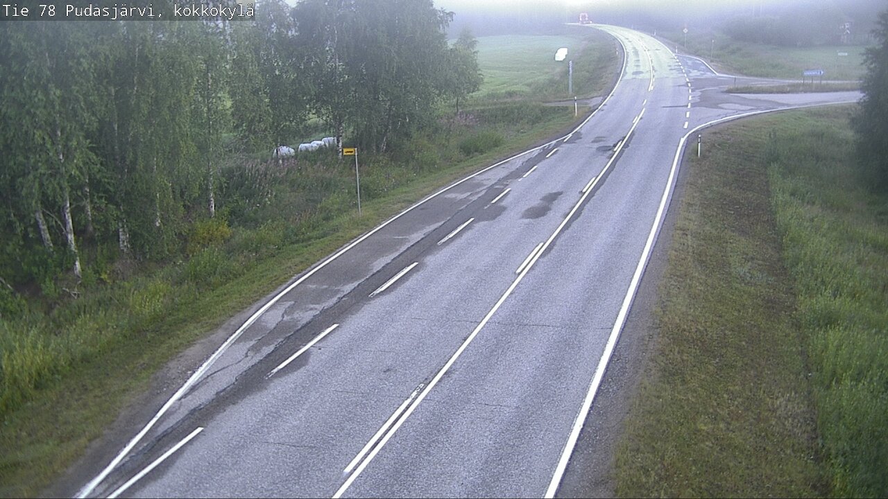 Kelikamerat Kuva Tie 78 Pudasjärvi, Kokkokylä, Pudasjärvi, Pohjois-Pohjanmaa