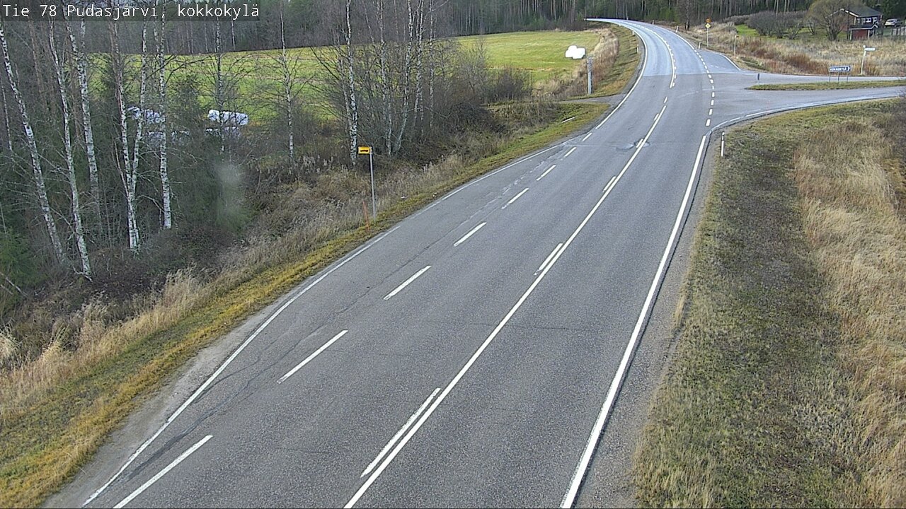 Kelikamerat Kuva Tie 78 Pudasjärvi, Kokkokylä, Pudasjärvi, Pohjois-Pohjanmaa