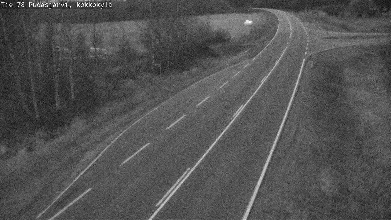 Kelikamerat Kuva Tie 78 Pudasjärvi, Kokkokylä, Pudasjärvi, Pohjois-Pohjanmaa