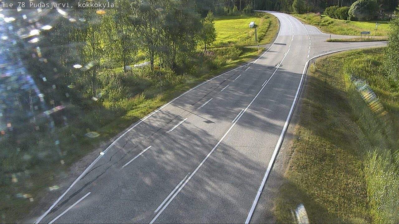 Kelikamerat Kuva Tie 78 Pudasjärvi, Kokkokylä, Pudasjärvi, Pohjois-Pohjanmaa