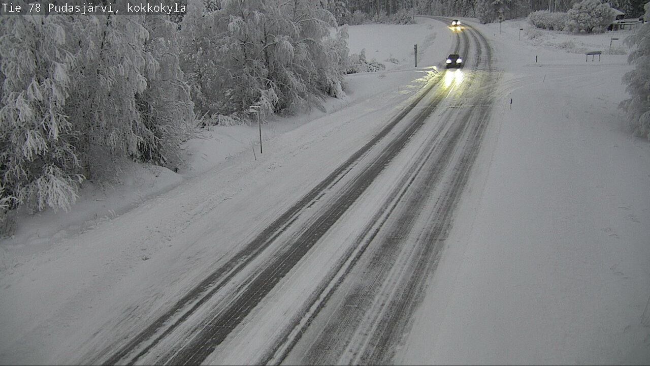 Kelikamerat Kuva Tie 78 Pudasjärvi, Kokkokylä, Pudasjärvi, Pohjois-Pohjanmaa