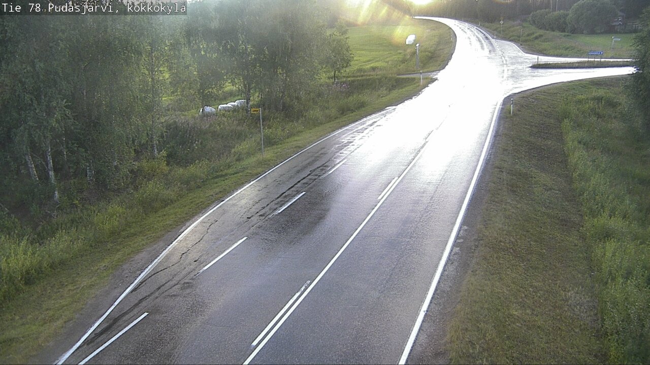 Kelikamerat Kuva Tie 78 Pudasjärvi, Kokkokylä, Pudasjärvi, Pohjois-Pohjanmaa