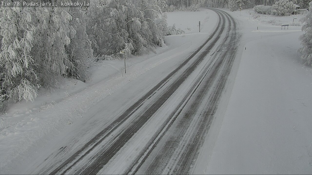Kelikamerat Kuva Tie 78 Pudasjärvi, Kokkokylä, Pudasjärvi, Pohjois-Pohjanmaa