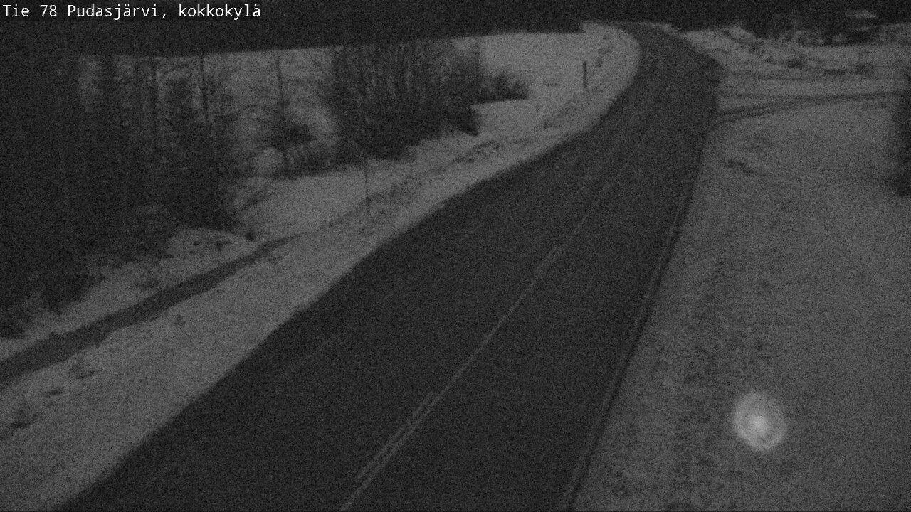 Kelikamerat Kuva Tie 78 Pudasjärvi, Kokkokylä, Pudasjärvi, Pohjois-Pohjanmaa