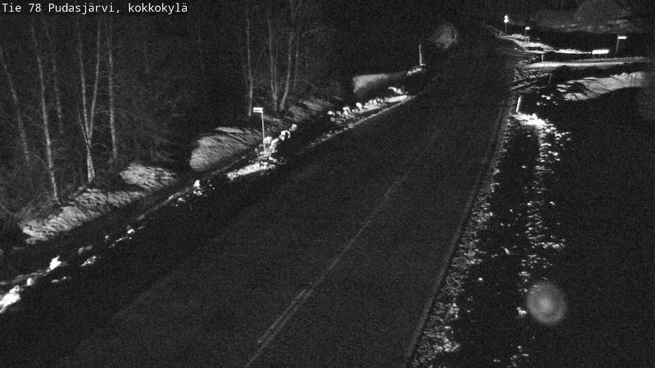 Kelikamerat Kuva Tie 78 Pudasjärvi, Kokkokylä, Pudasjärvi, Pohjois-Pohjanmaa