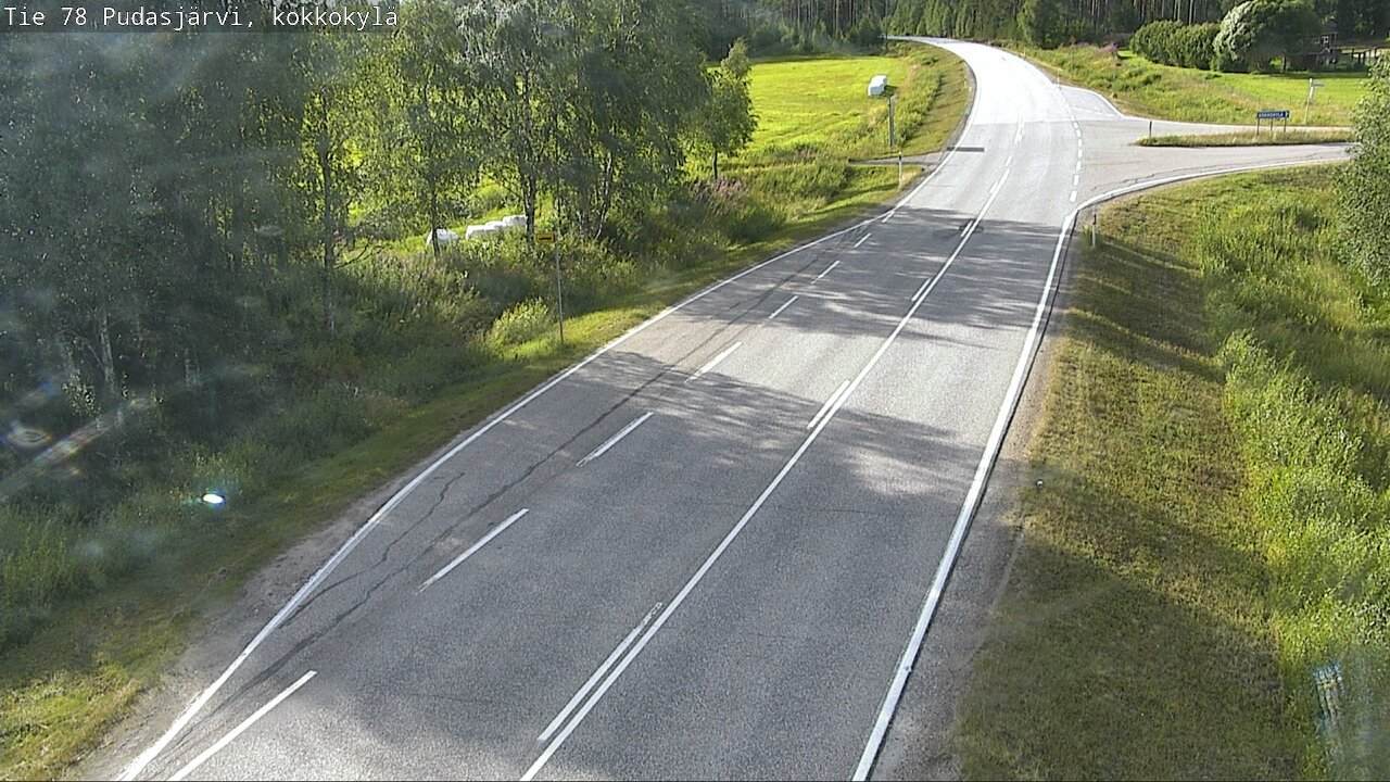Kelikamerat Kuva Tie 78 Pudasjärvi, Kokkokylä, Pudasjärvi, Pohjois-Pohjanmaa