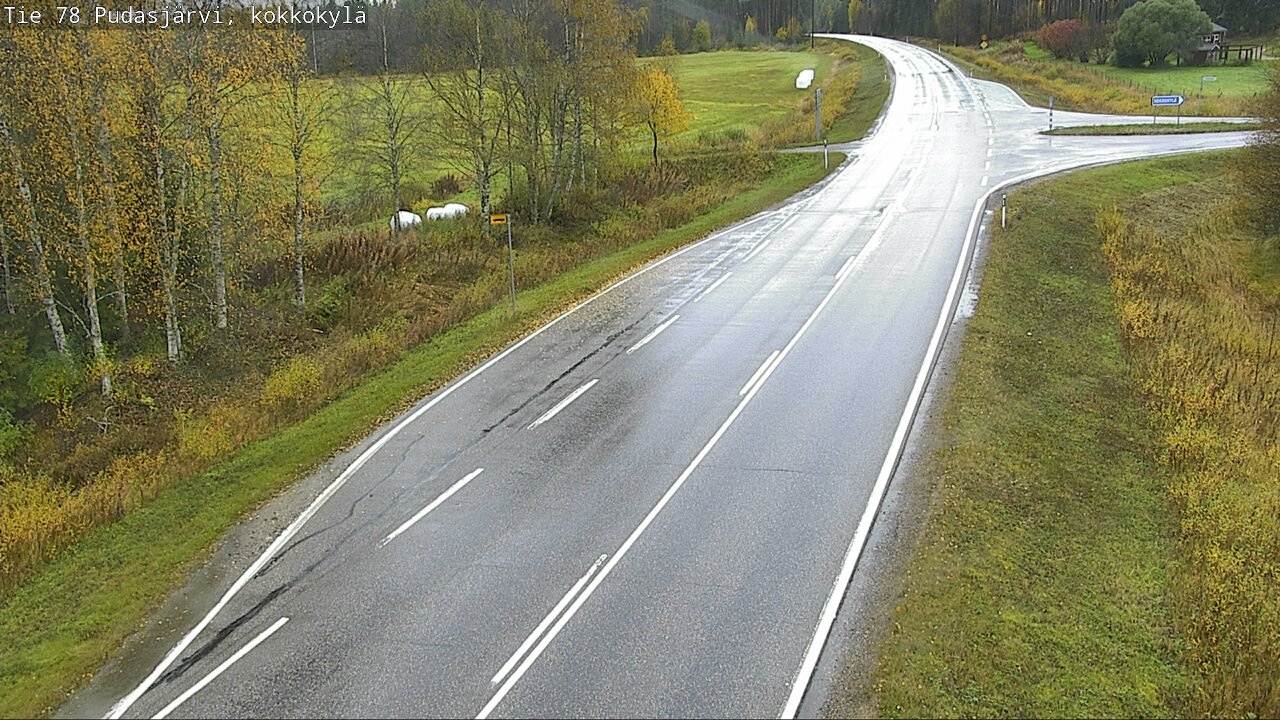 Kelikamerat Kuva Tie 78 Pudasjärvi, Kokkokylä, Pudasjärvi, Pohjois-Pohjanmaa